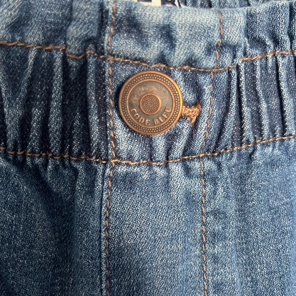 Code Bleu Women’s Wide Leg Jeans Size 14 LIKE NEW - Picture 4 of 5